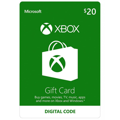 XBOX gift card 20$ – United States