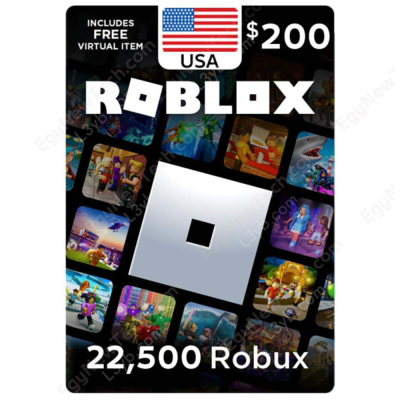 Roblox 200$ – 22500 Robux (USA)