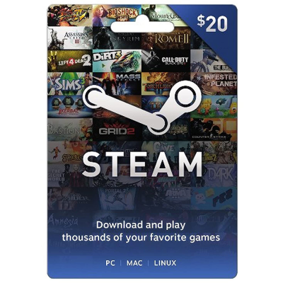 Steam gift card 20€ – Global