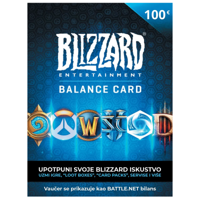 Blizzard gift card 100€ EU