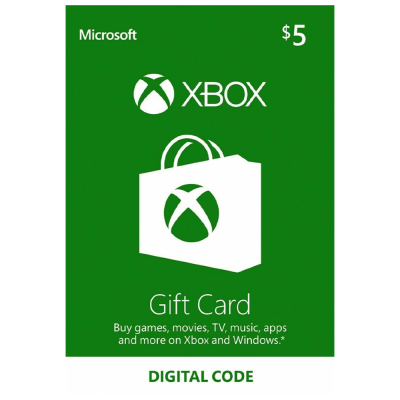 XBOX gift card 5$ – United States