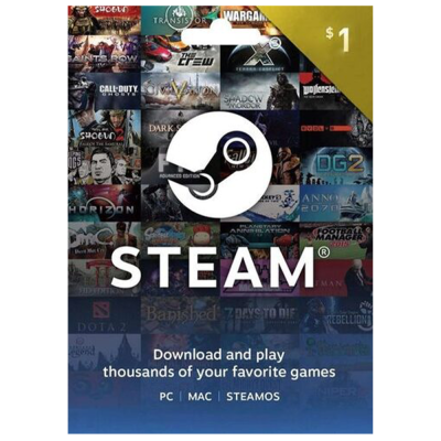 Steam gift card 1€ – Global