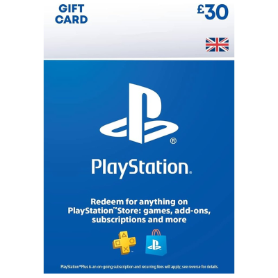 Playstation Network – United Kingdom 30£
